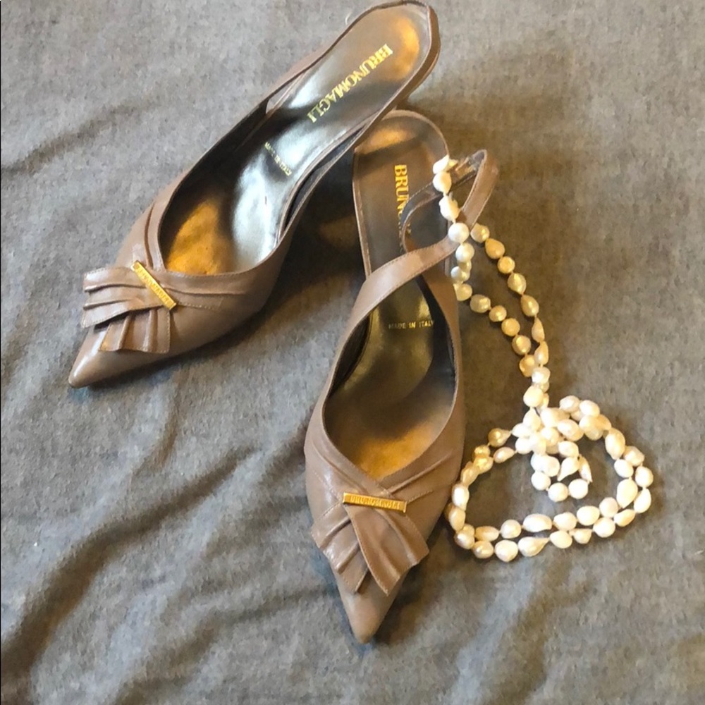 Bruno Magli Sling Back Heels